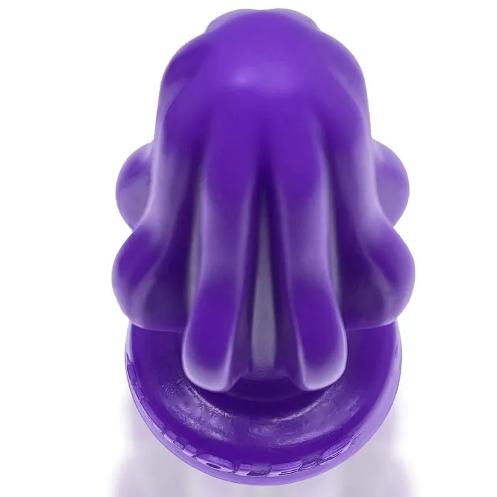 Airhole-2 Finned Buttplug Eggplant | OxBalls Vibrators