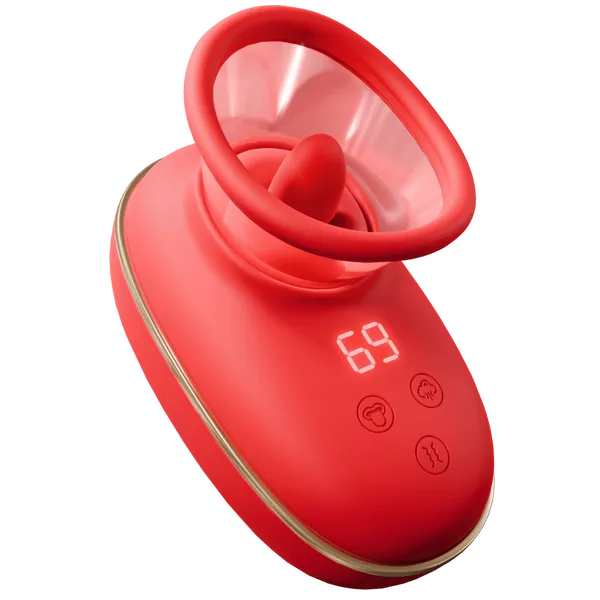 Amovibe Female Sex Toys Vortex Sucking Licking Stimulator Vibrator