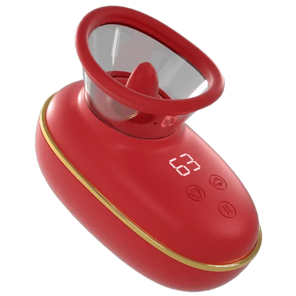 Amovibe Female Sex Toys | Vortex - Sucking & Licking Stimulator Vibrator