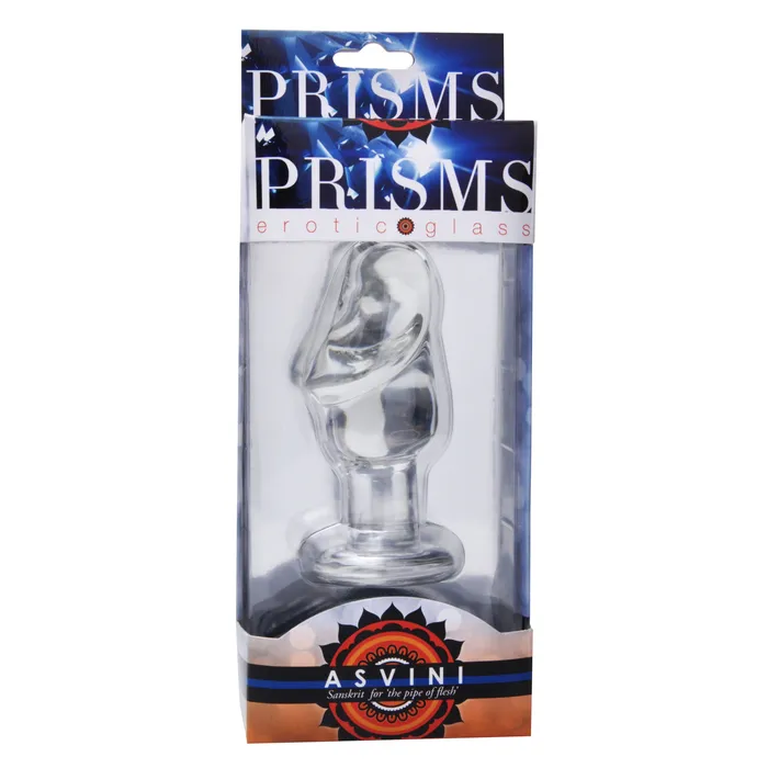 Asvini Glass Penis Anal Plug | Prisms Erotic Glass Male Sex Toys Asvini Glass Penis Anal Plug | Prisms Erotic Glass Male Sex Toys