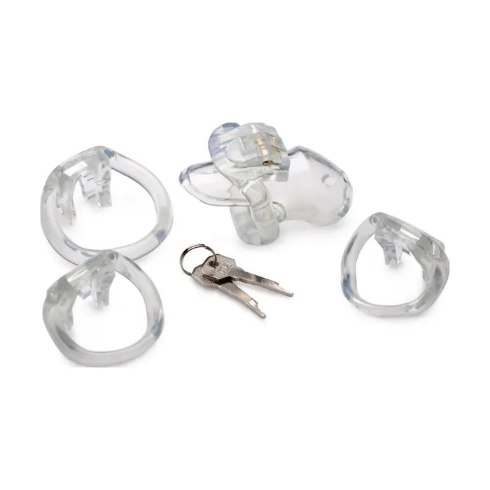 Clear Captor Chastity Cage - Small | Master Series Male Sex Toys