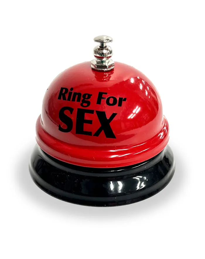 Couples Little Genie Ring for Sex Desk Bell Red
