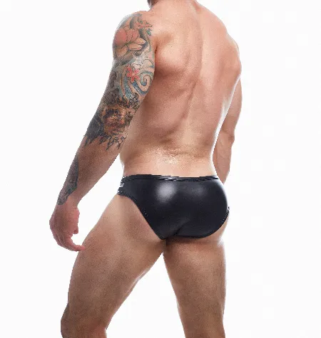 Cut For Men Female Sex Toys CUT FOR MEN SNAP ERGONOMIC BRIEF LARGE BLACK