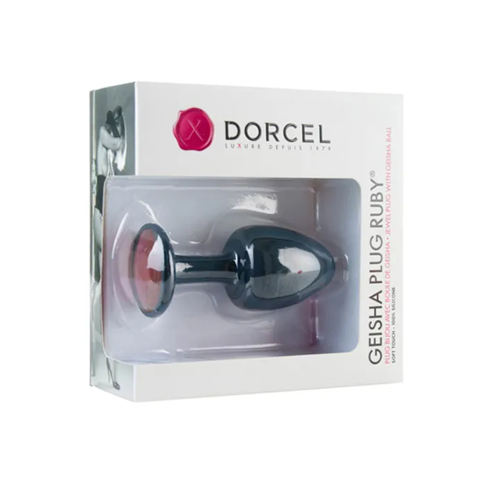 Dorcel Anal | Dorcel Medium Geisha Anal Plug Ruby