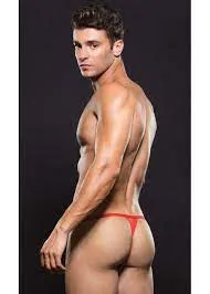 ENVY Vibrators | ENVY MICROFIBER MAGNETIC G STRING E042 M/L RED