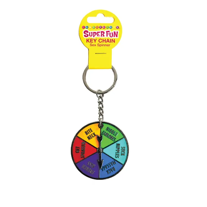 Female Sex Toys Little Genie Super Fun Key Chain Sex Spinner