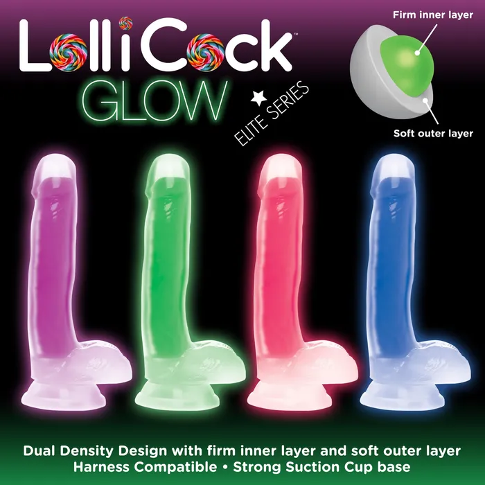 Female Sex Toys | Lollicock Ribbed Silicone Blue Dildo