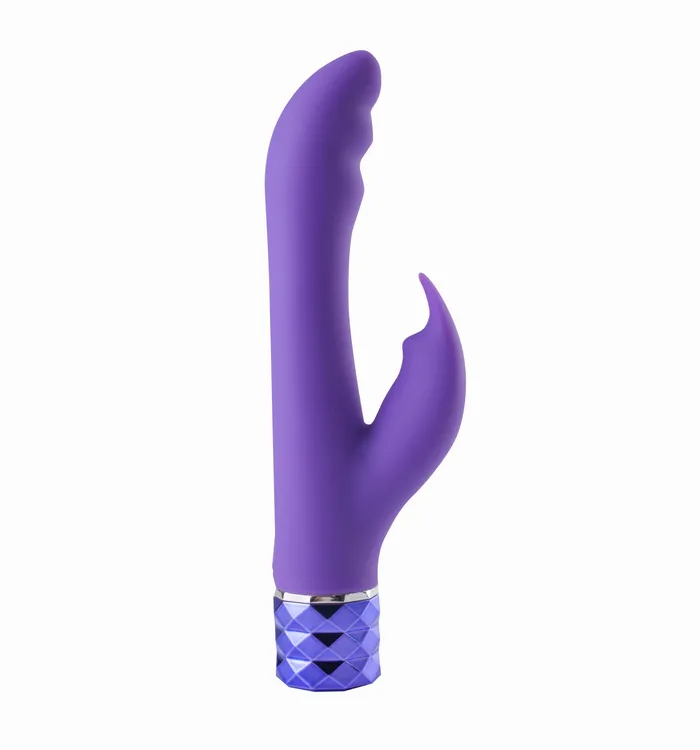 Hailey 10Function Vibrating Rechargeable Dual Vibe Purple Maia Toys Vibrators