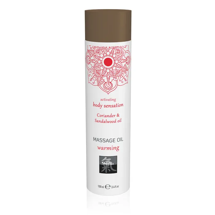 Hot Production SHIATSU Massage Oil - Warming - Coriander & Sandalwood Oil Scented - 100 ml | Couples Hot Production SHIATSU Massage Oil - Warming - Coriander & Sandalwood Oil Scented - 100 ml | Couples