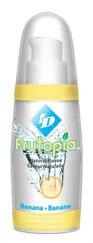 ID Frutopia Natural Flavor Banana 34 Oz ID Lubricants Vibrators