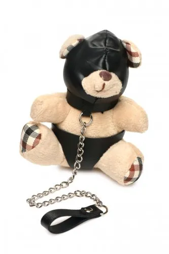 Male Sex Toys MASTER SERIES HOODED TEDDY BEAR KEYCHAIN Master Series