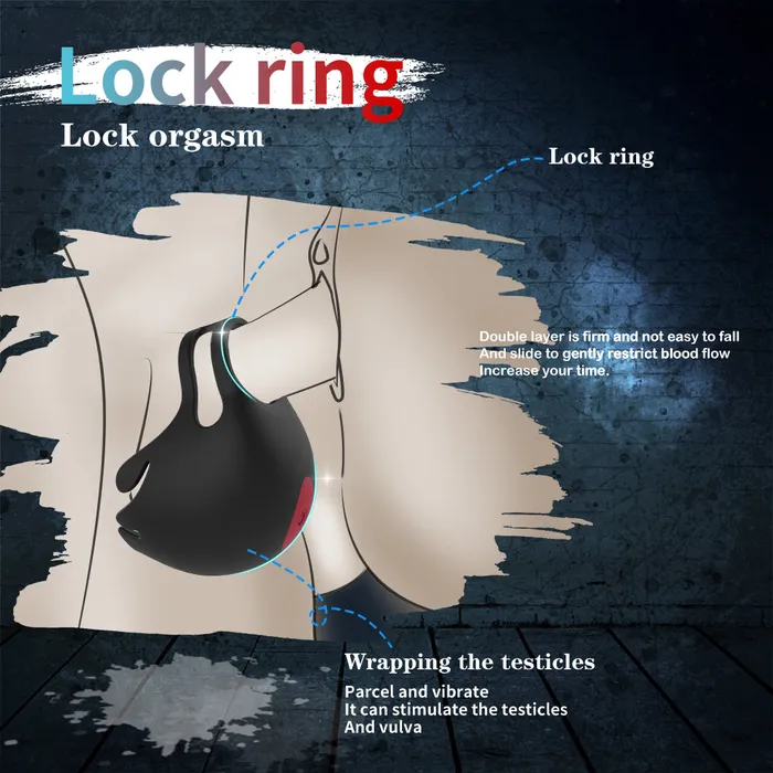 Male Sex Toys | sexense 9 Modes Vibration Cock Ring - Remote Control Male Sex Toys | sexense 9 Modes Vibration Cock Ring - Remote Control