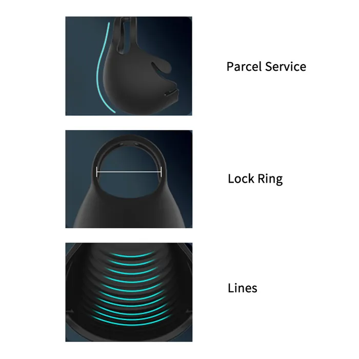 Male Sex Toys | sexense 9 Modes Vibration Cock Ring - Remote Control Male Sex Toys | sexense 9 Modes Vibration Cock Ring - Remote Control