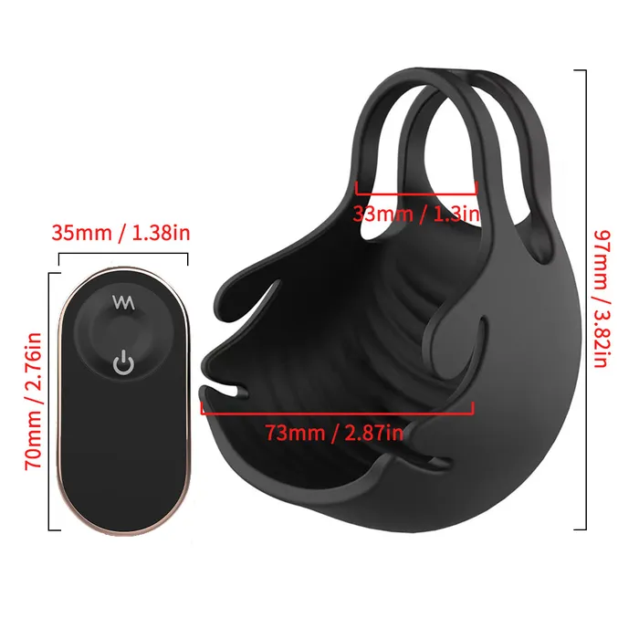Male Sex Toys | sexense 9 Modes Vibration Cock Ring - Remote Control Male Sex Toys | sexense 9 Modes Vibration Cock Ring - Remote Control