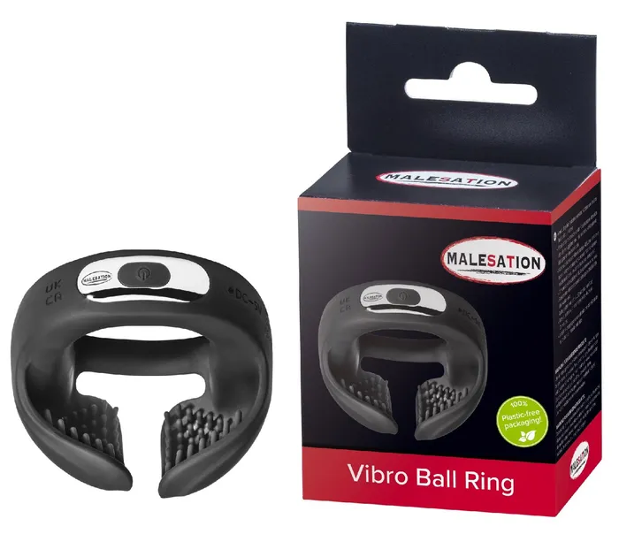 Male Sex Toys | St Rubber MALESATION VIBRO BALL RING