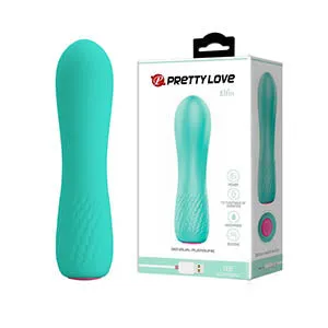 Metrointeractive Mini Vibrator Aqua Elfin 119mm Female Sex Toys