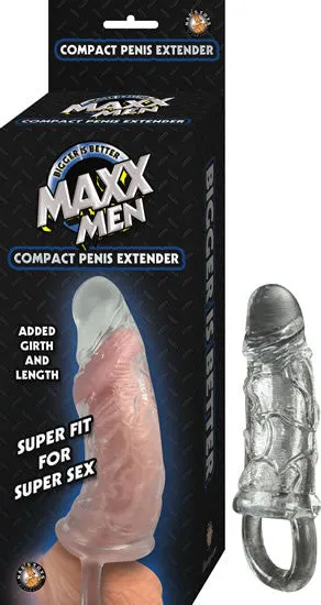 Nasstoys Male Sex Toys Maxx Men Compact Penis Sleeve Clear