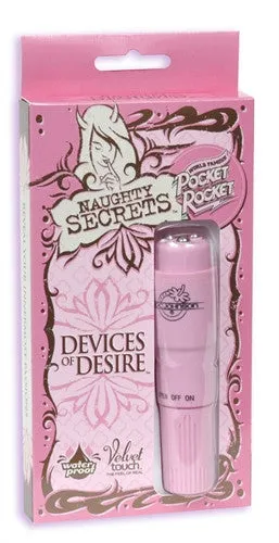 Naughty Secrets Pocket Rocket Pink Doc Johnson Vibrators