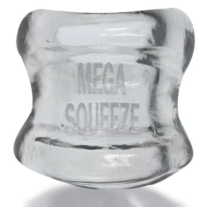 Oxballs Dildos Mega Squeeze Ergofit Ballstretcher Clear