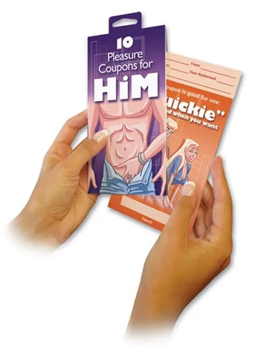 Ozze Creations Vibrators Pleasure Coupons for Him