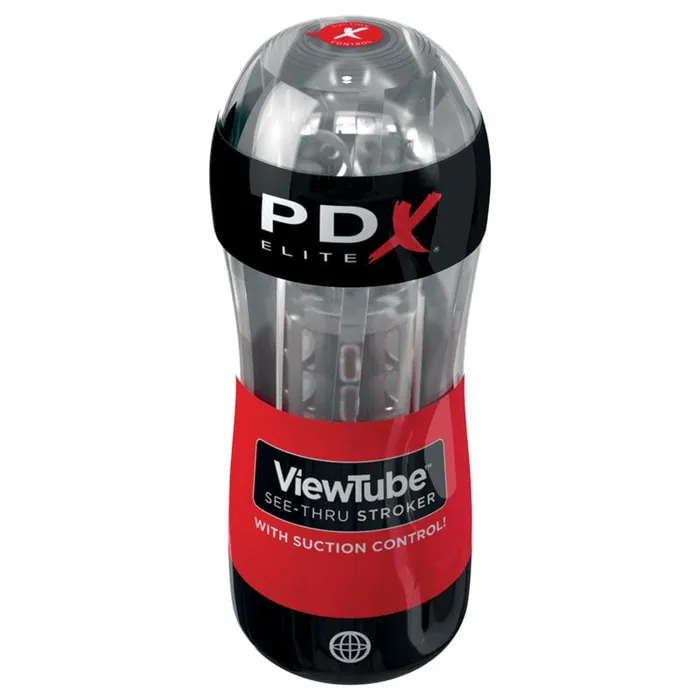 Pipedream Extreme Toys Elite ViewTube Stroker - Clear Stroker | Pipedream Male Sex Toys