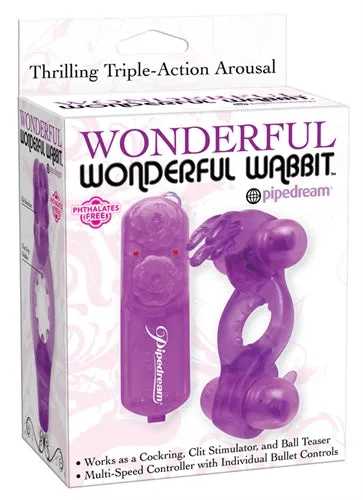 Pipedream Vibrators Wonderful Wonderful Wabbit Purple