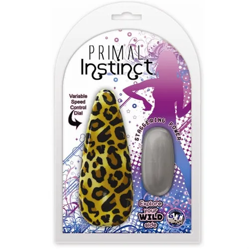 Primal Instinct Leopard Golden Triangle Vibrators