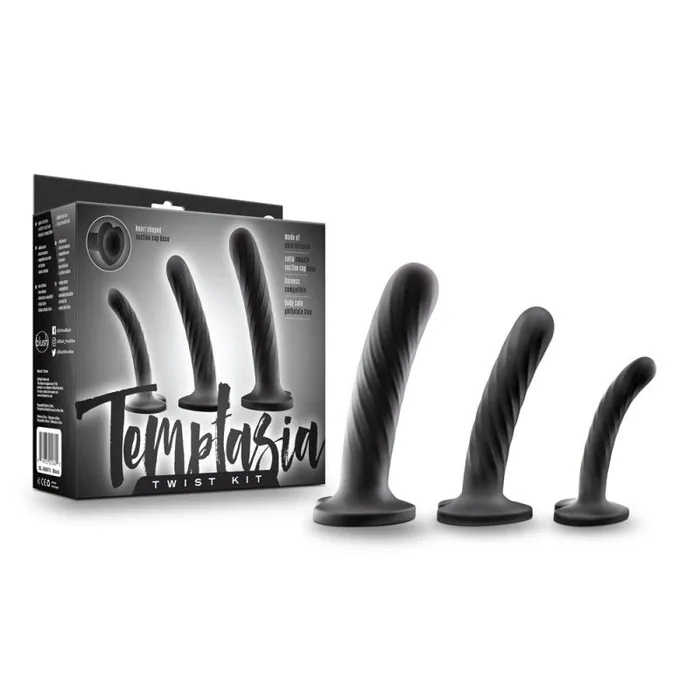 Temptasia Twist Kit Set of Three Blush Novelties Anal