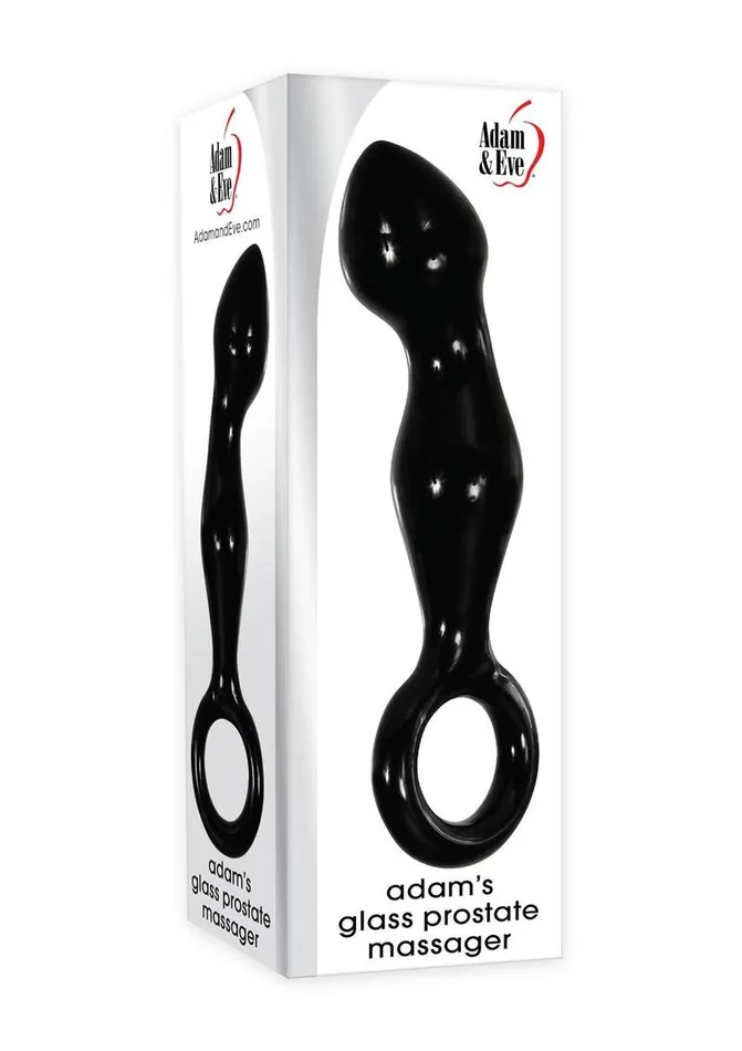 Adam and Eve Male Sex Toys | Adam and Eve - Adam's Glass Prostate Massager