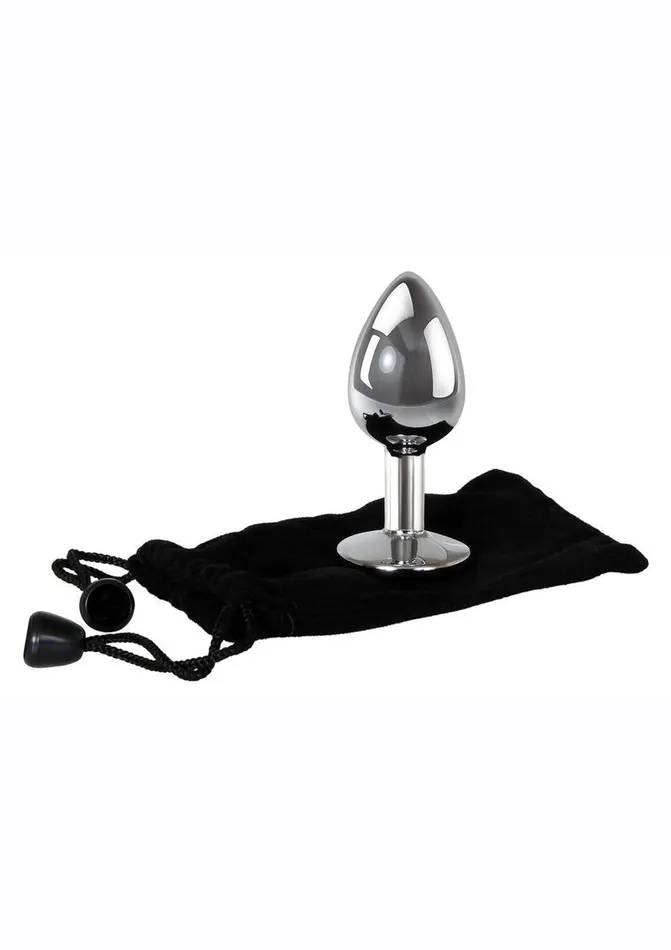 Adam and Eve Male Sex Toys | Adam and Eve Clear Gem Anal Plug