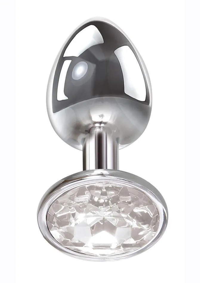 Adam and Eve Male Sex Toys | Adam and Eve Clear Gem Anal Plug