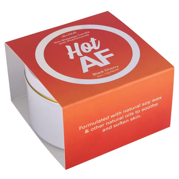Anal | Jelique Products Mood Candle - Hot Af - Black Cherry - 4 Oz. Jar