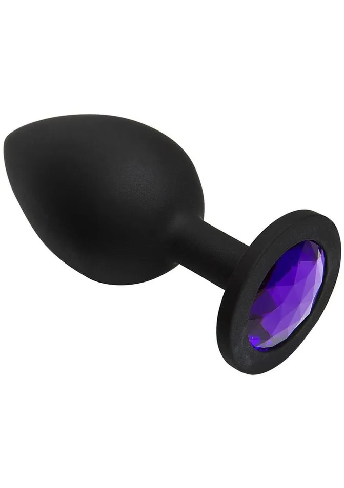 Booty Bling Anal | Booty Bling Jeweled Silicone Anal Plug