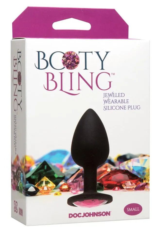 Booty Bling Anal | Booty Bling Jeweled Silicone Anal Plug