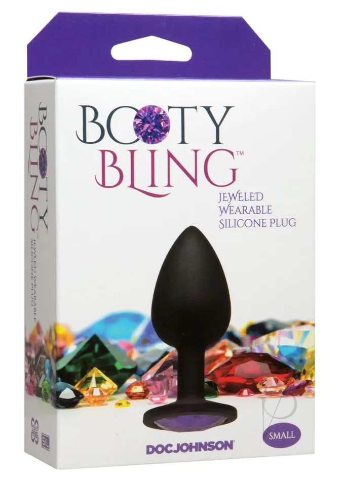 Booty Bling Anal | Booty Bling Jeweled Silicone Anal Plug