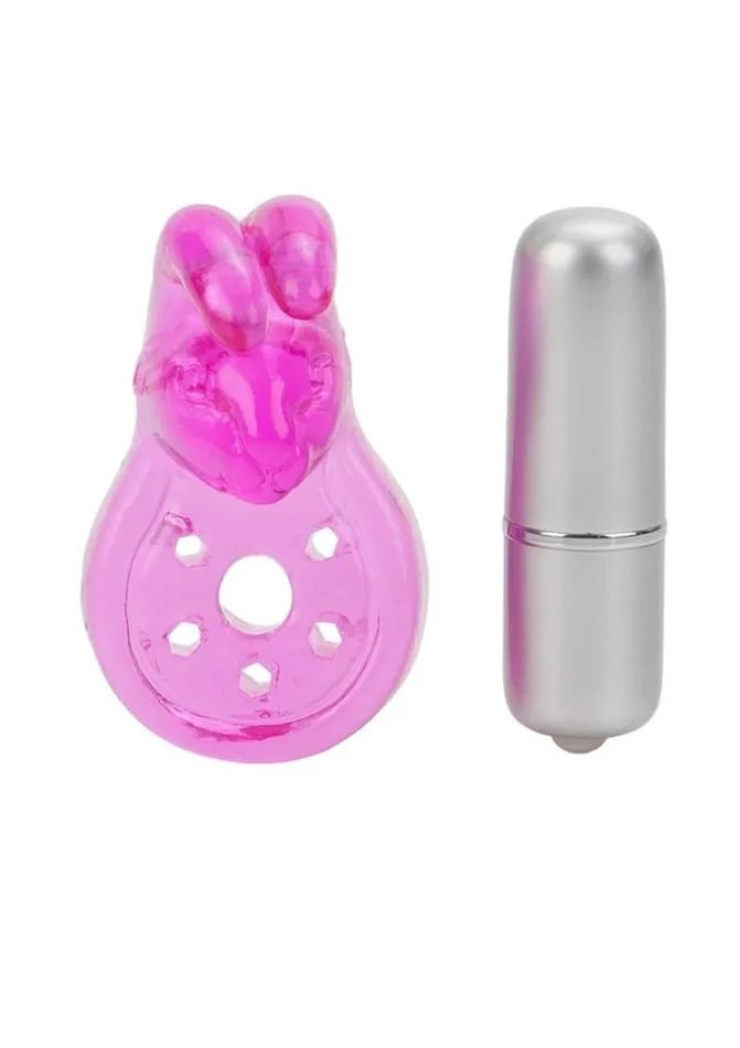 Couple`s Enhancers Couples | Micro Vibe Arouser Bunny Vibrating Cock Ring