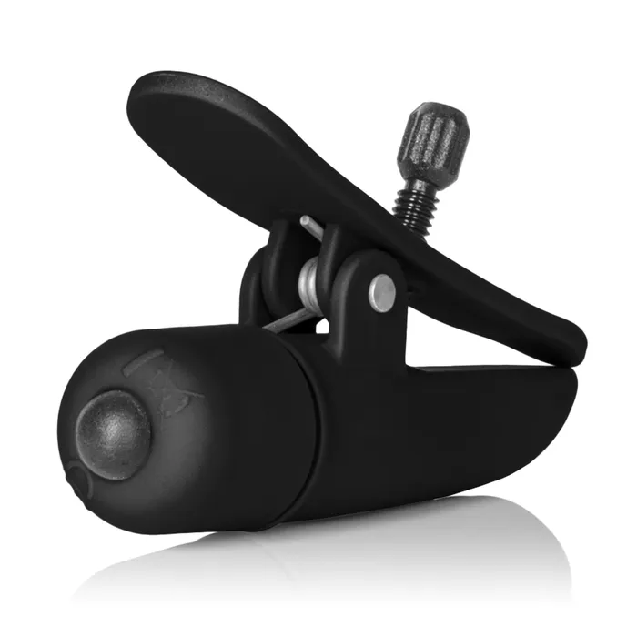 Couples | CalExotics Nipple Play Nipplettes Vibrating Nipple Clamps - Black Couples | CalExotics Nipple Play Nipplettes Vibrating Nipple Clamps - Black