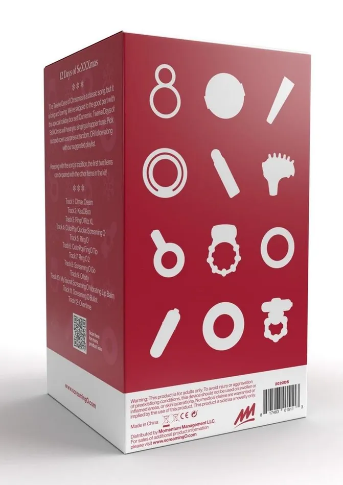 Couples Twelve Days Of Sexxxmas Couples Kit Screaming O