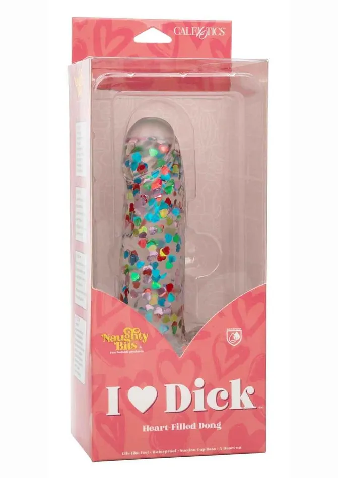 Dildos | Naughty Bits I Love D Heart-Filled Dong - Naughty Bits