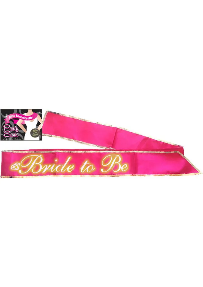 Dildos Sashes and Wearables BrideToBes Glow In The Dark Party Sash