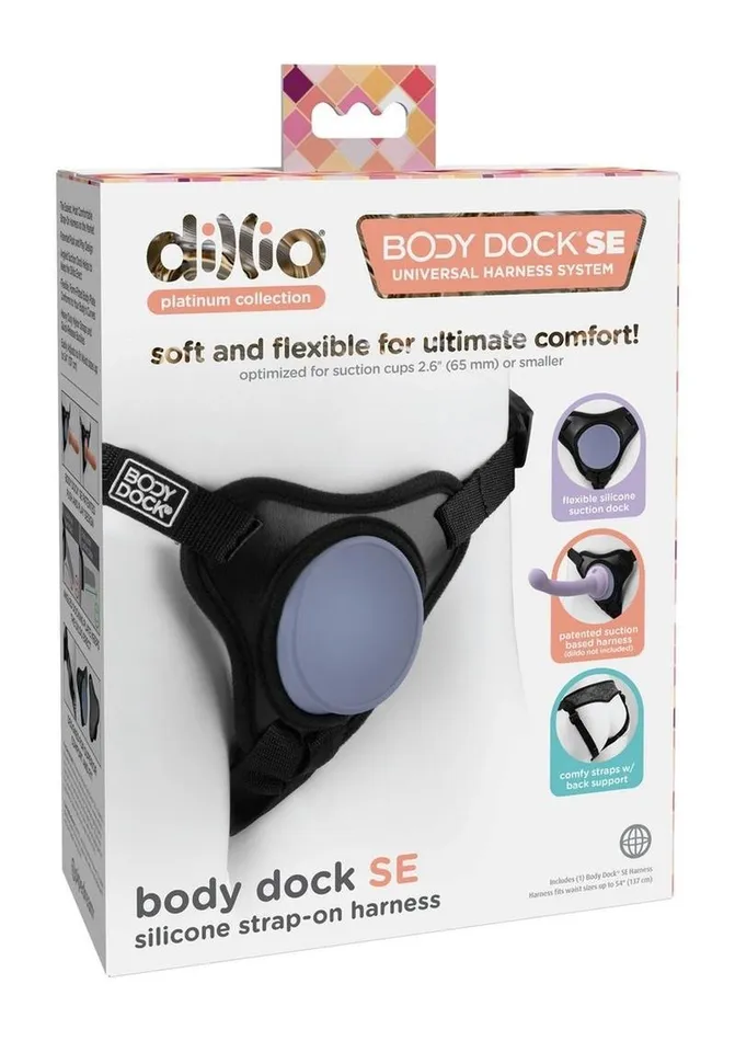 Dillio Female Sex Toys | Dillio Plantinum Body Dock Harness System