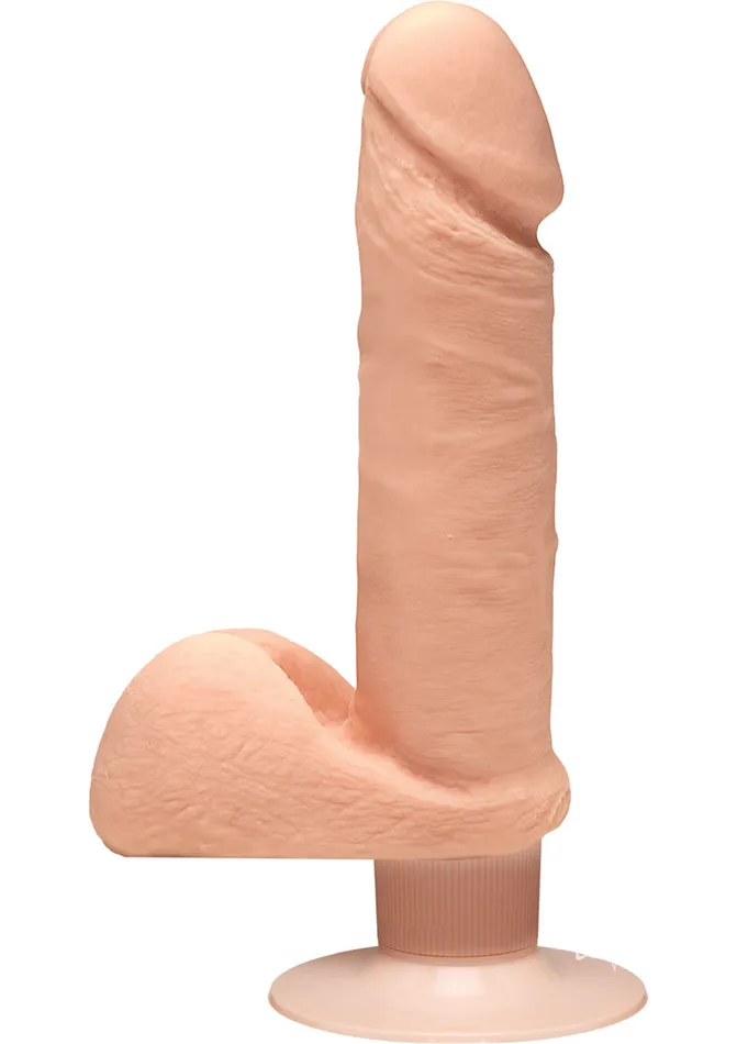 Doc Johnson Dildos | The Perfect D Vibrating 7 Vanilla Doc Johnson Dildos | The Perfect D Vibrating 7 Vanilla