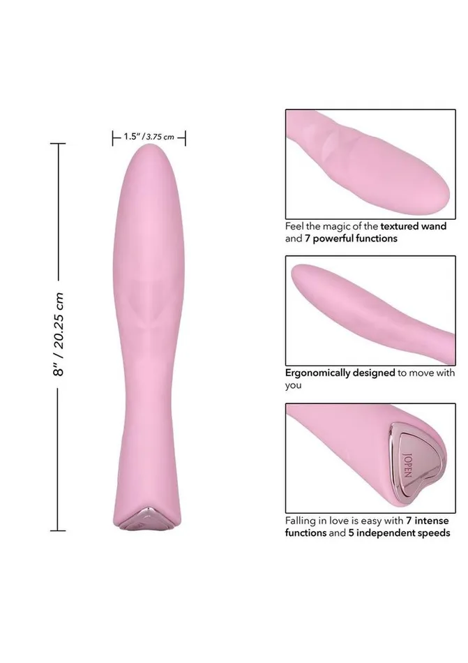 Female Sex Toys | Jopen Jopen Amour Wand Rechargeable Silicone Vibrating Wand Massager