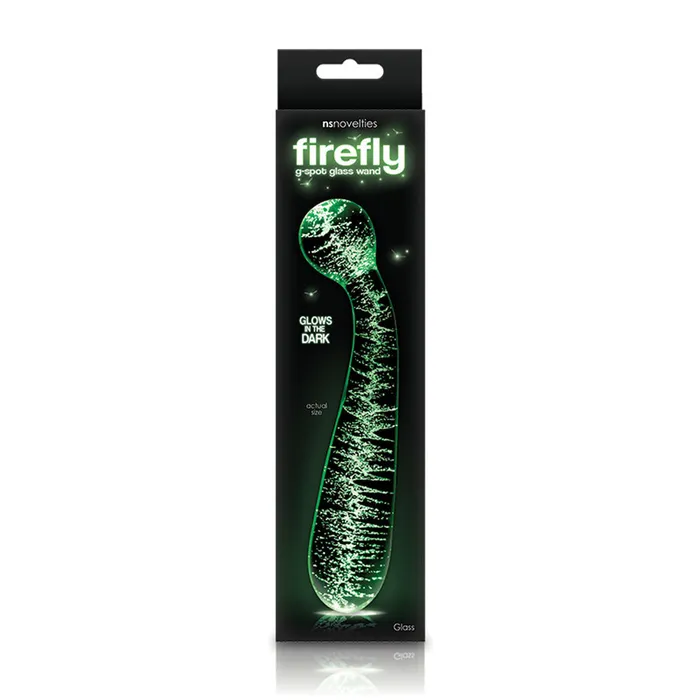 Firefly Glass GSpot Glass Wand nsnovelties Dildos