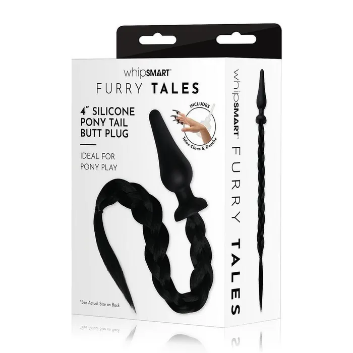 Furry Tales Black Pony Play Butt Plug | Whipsmart Anal