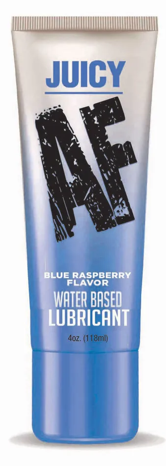 Little Genie Lubricants Juicy Af Blueberry Water Based Lubricant