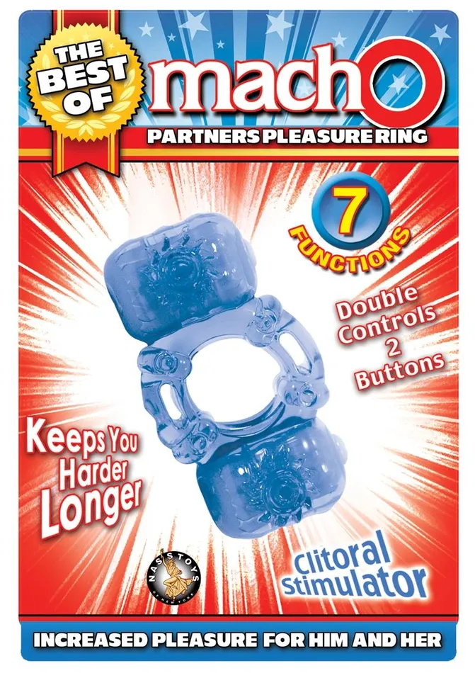Macho Couples | The Best Of Macho Partners Pleasure Ring Vibrating Cock Ring Macho Couples | The Best Of Macho Partners Pleasure Ring Vibrating Cock Ring