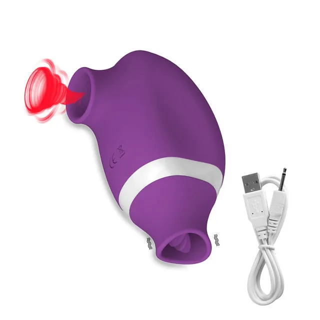 Male Sex Toys | Blissful Delirium Licking & Sucking Double Stimulator