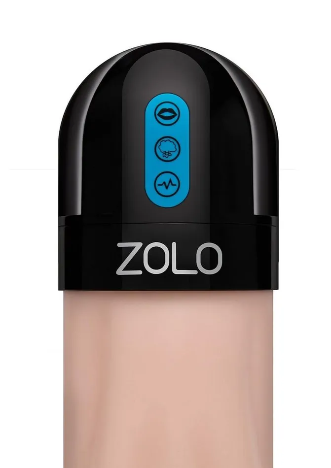 Male Sex Toys | Zolo ZOLO Gawk Gawk Rechargeable Silicone Vibrating Deep Throat Blowbot Masturbator