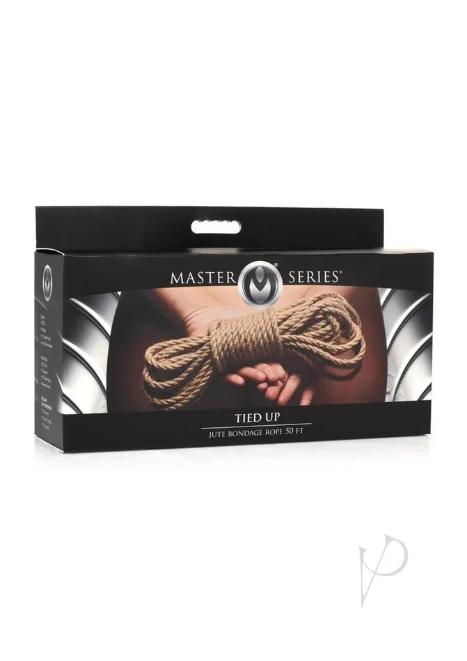 Master Series Tied Up Jute Bondage Rope | Couples